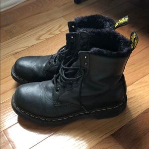 Dr Martens SERENA Fur Lined, Size: UK7/9US/41EU